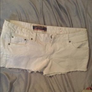 White Shorts